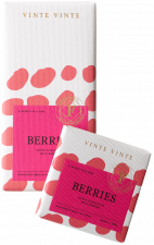 Rood fruit witte chocolade tablet Vinte Vinte